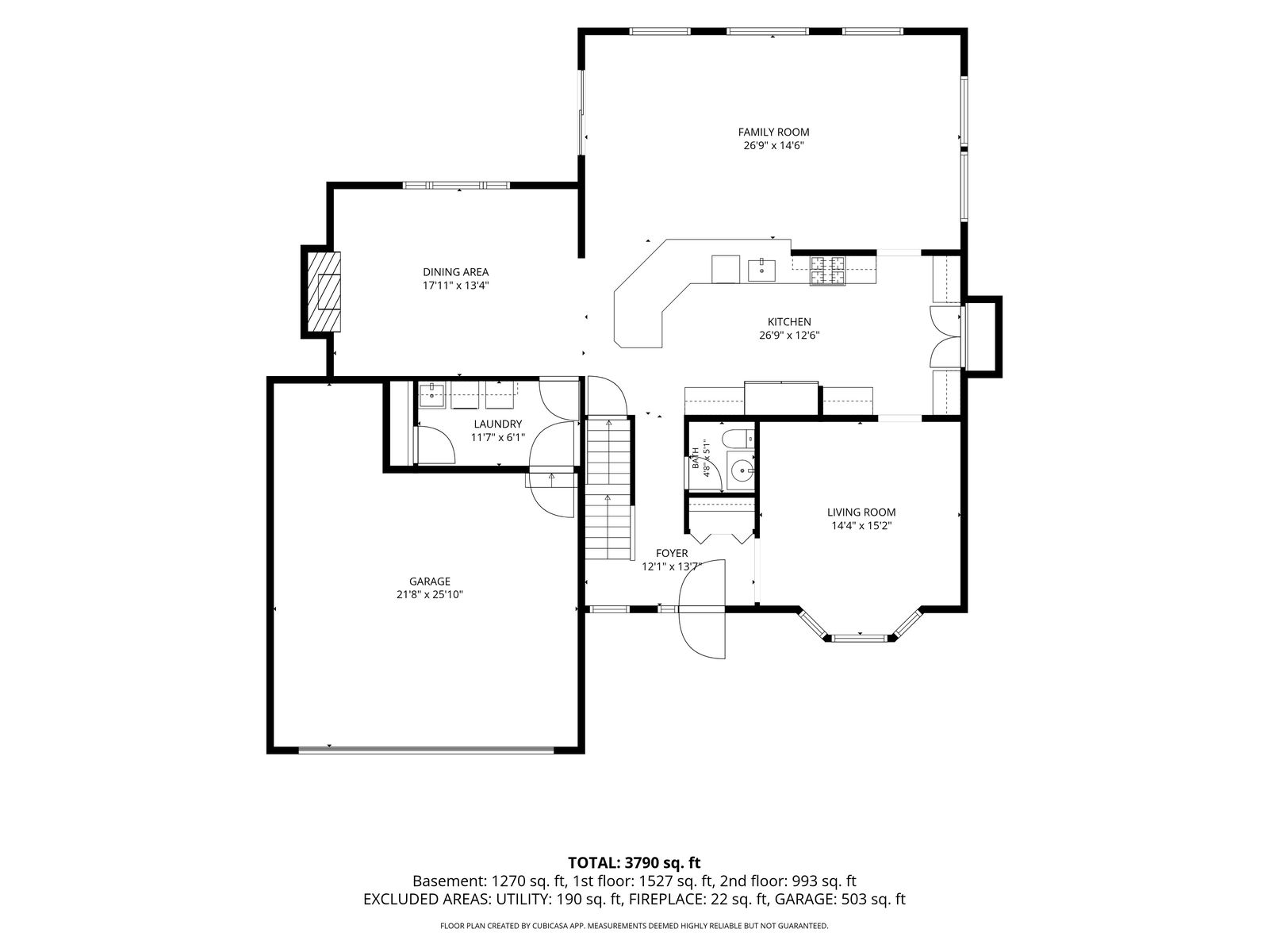 Main floor plan diagram